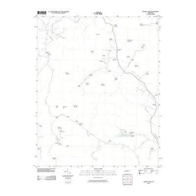 2010 Map of Grassy Cove, 2010 Print
