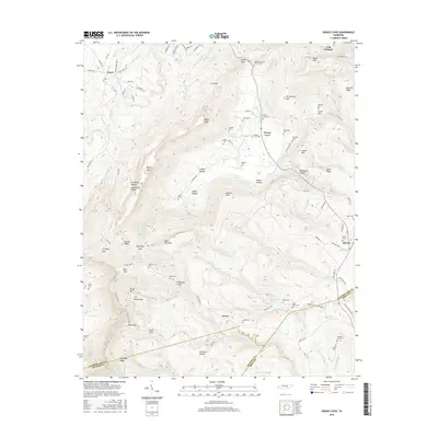 2016 Map of Grassy Cove, 2016 Print