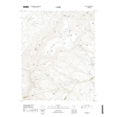 2019 Map of Grassy Cove, 2019 Print