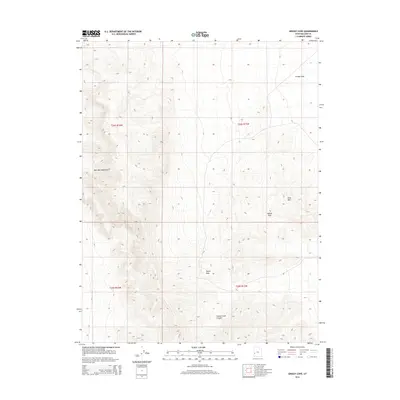 2014 Map of Grassy Cove, 2014 Print