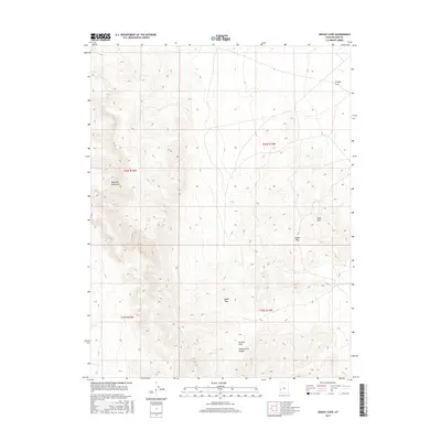 2017 Map of Grassy Cove, 2017 Print
