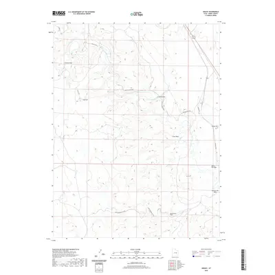 2020 Map of Grassy, 2020 Print