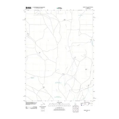 2011 Map of Grassy Hills, 2011 Print