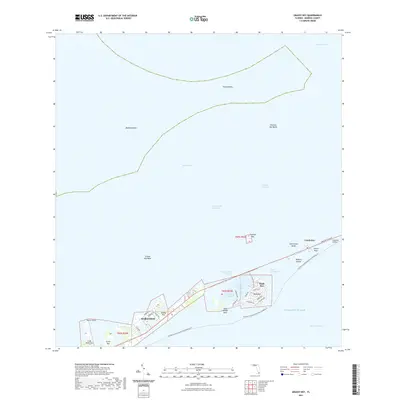 2021 Map of Grassy Key, 2021 Print