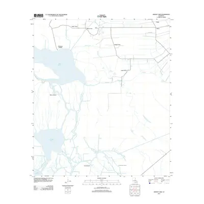2012 Map of Grassy Lake, 2012 Print