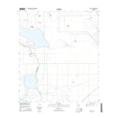 2015 Map of Grassy Lake, 2015 Print