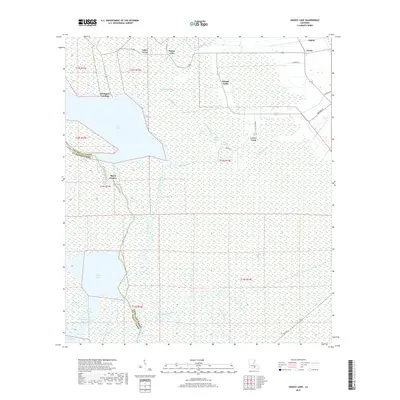 2018 Map of Grassy Lake, 2018 Print