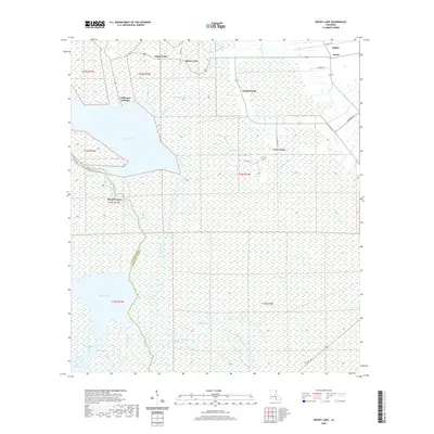 2020 Map of Grassy Lake, 2020 Print