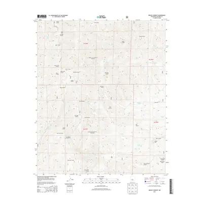 2013 Map of Grassy Lookout, 2013 Print