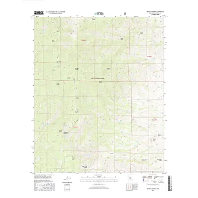2017 Map of Grassy Lookout, 2017 Print