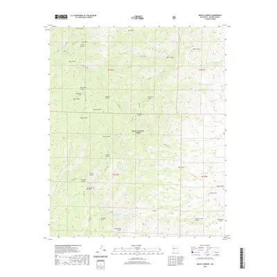 2020 Map of Grassy Lookout, 2020 Print