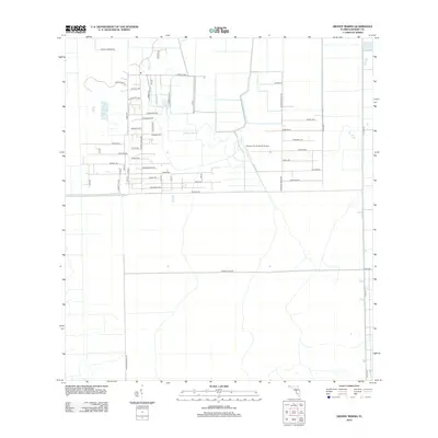 2012 Map of Grassy Marsh, 2012 Print
