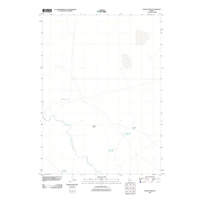 2010 Map of Grassy Ridge, 2010 Print