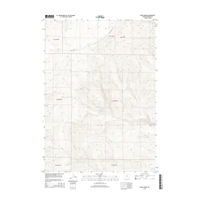 2015 Map of Grave Spring, 2015 Print