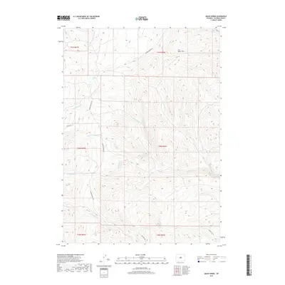 2017 Map of Grave Spring, 2017 Print