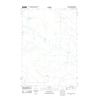 2012 Map of Gravel Draw, 2012 Print