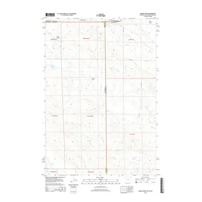 2015 Map of Gravel Draw, 2015 Print