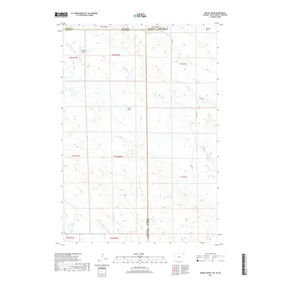 2017 Map of Gravel Draw, 2017 Print