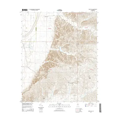 2015 Map of Gravel Hill, 2015 Print