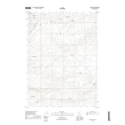 2017 Map of Gravel Spring, 2017 Print