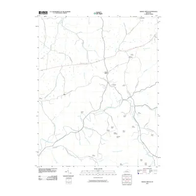 2010 Map of Gravel Switch, 2010 Print
