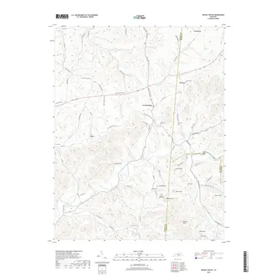 2019 Map of Gravel Switch, 2019 Print