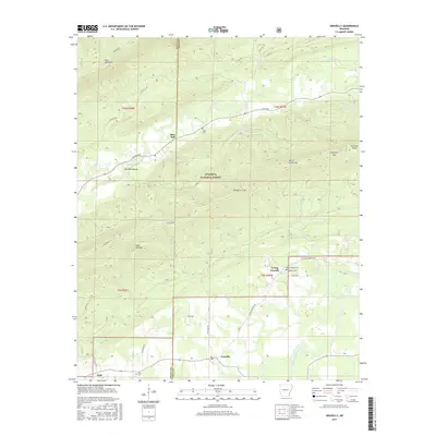 2017 Map of Gravelly, 2017 Print