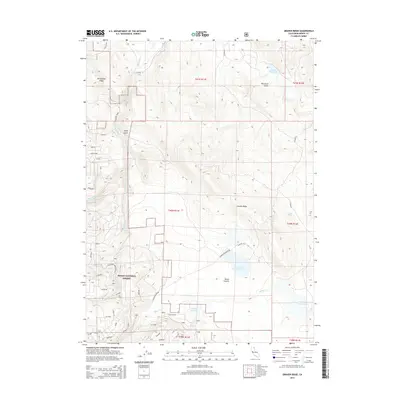 2015 Map of Graven Ridge, 2015 Print