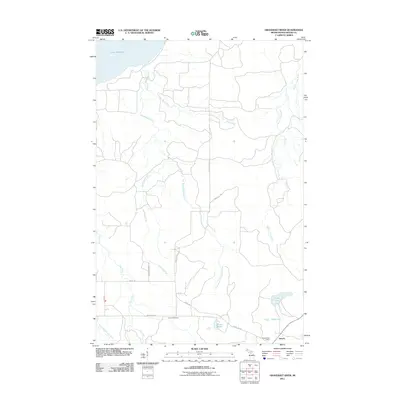 2011 Map of Graveraet River, 2011 Print