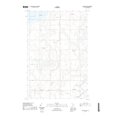 2019 Map of Graveraet River, 2019 Print