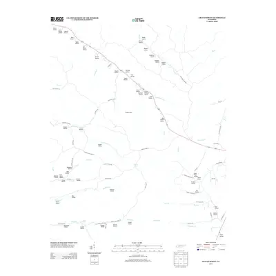 2013 Map of Graves Spring, 2013 Print