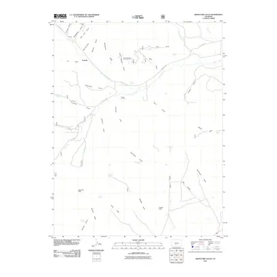 2011 Map of Graveyard Gulch, 2011 Print
