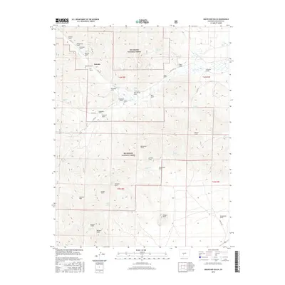 2016 Map of Graveyard Gulch, 2016 Print