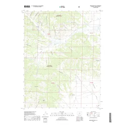2019 Map of Graveyard Gulch, 2019 Print