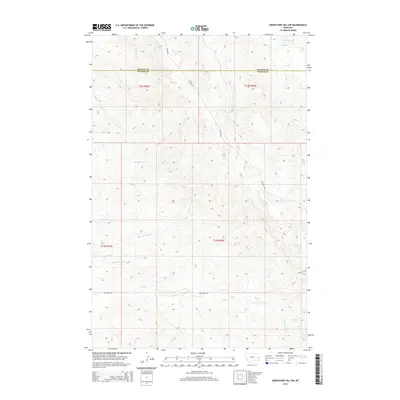 2014 Map of Graveyard Hill SW, 2014 Print
