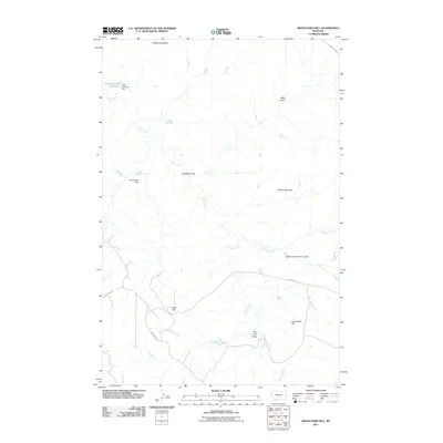 2011 Map of Graveyard Hill, 2011 Print
