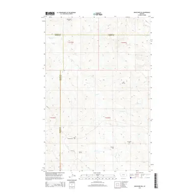 2014 Map of Graveyard Hill, 2014 Print