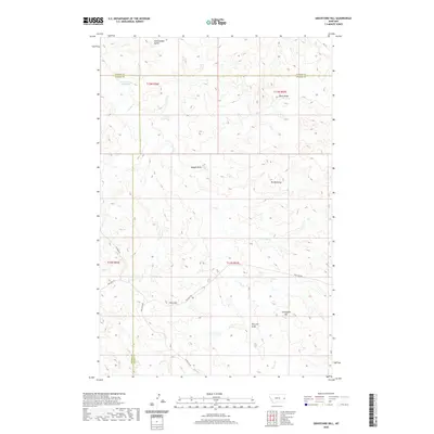 2020 Map of Graveyard Hill, 2020 Print
