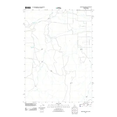 2011 Map of Graveyard Point, 2011 Print