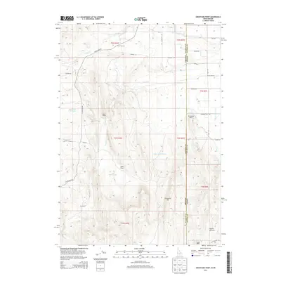 2013 Map of Graveyard Point, 2013 Print
