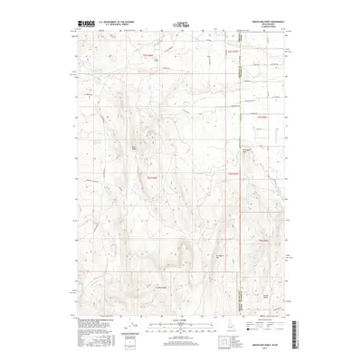 2017 Map of Graveyard Point, 2017 Print