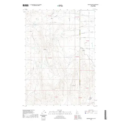 2020 Map of Graveyard Point, 2020 Print
