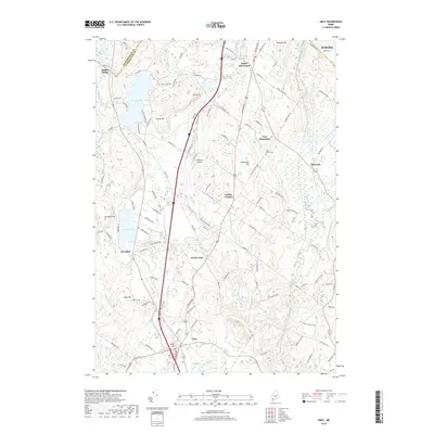 2018 Map of Gray, 2018 Print