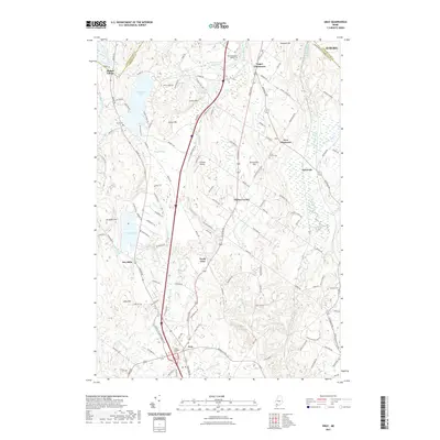 2021 Map of Gray, 2021 Print