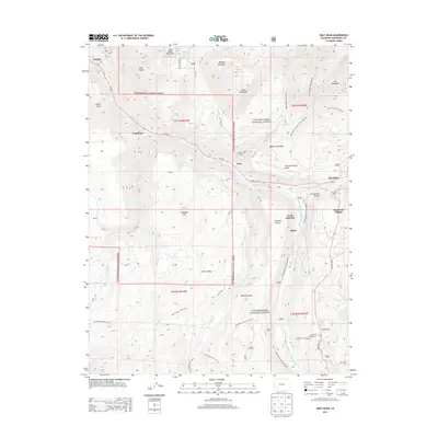 2013 Map of Gray Head, 2013 Print