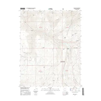2016 Map of Gray Head, 2016 Print