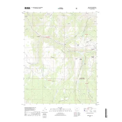 2019 Map of Gray Head, 2019 Print