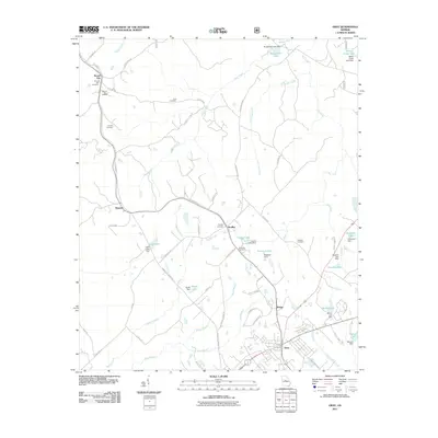 2011 Map of Gray, 2011 Print