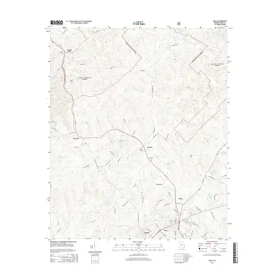2014 Map of Gray, 2014 Print