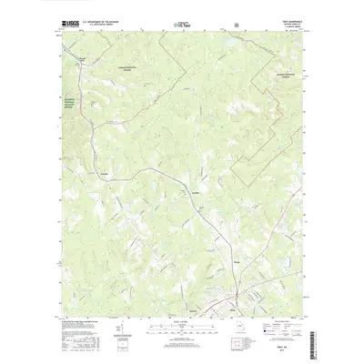 2017 Map of Gray, 2017 Print